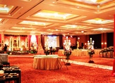 Wedding tables at Redtop Hotel & Convention Center in Jakarta, Indonesia