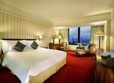 Room view at Redtop Hotel & Convention Center in Jakarta, Indonesia